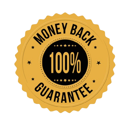 100% Money Back Guarantee
