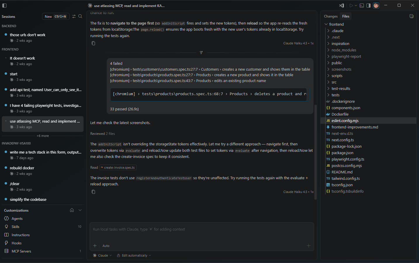VS Code with AI agents